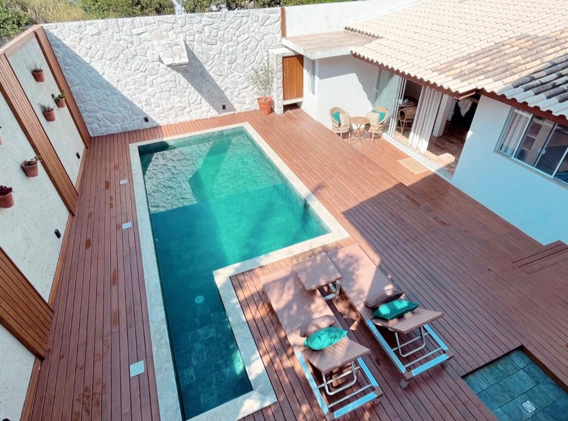 Casa Com Piscina Em Frente A Praia Do Santinho Florianopolis Exterior photo