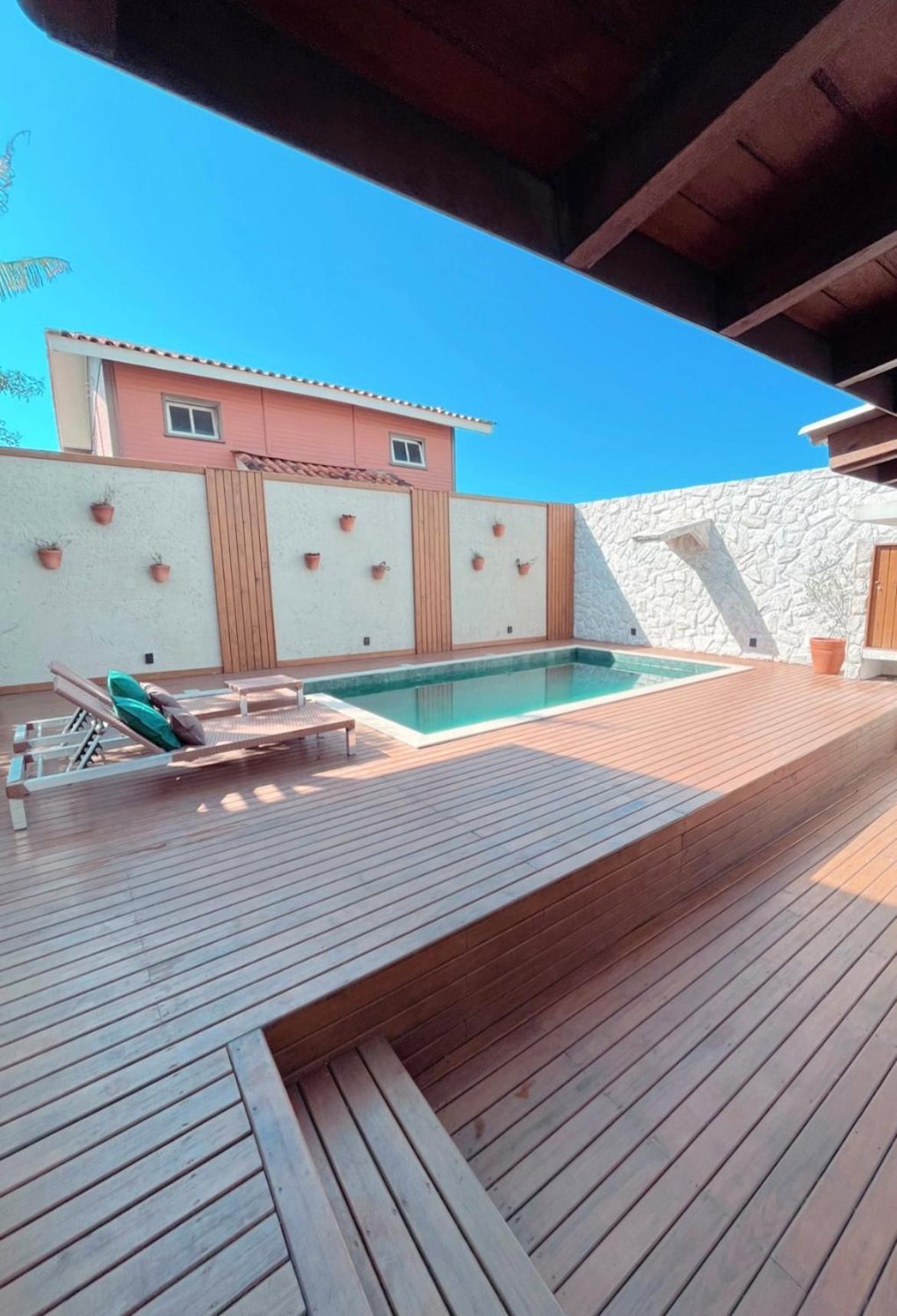 Casa Com Piscina Em Frente A Praia Do Santinho Florianopolis Exterior photo